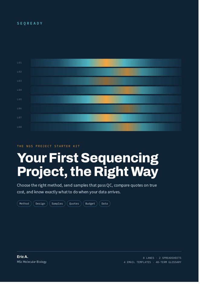 Cover of the SeqReady NGS Project Starter Kit